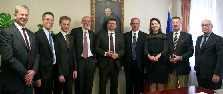 Украину посетила официальная делегация Немецкого союза страховщиков (GDV)