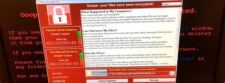 Масштабные хакерские атаки WannaCry